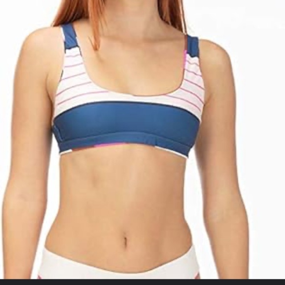 Hurley Women's Quick Dry Maritime Surf reversible top  - top small bottoms large